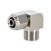 Conexão rápida Guchuang totalmente em cobre cotovelo roscado PL8-02 6-0110-03 conector pneumático rápido para mangueira de ar
