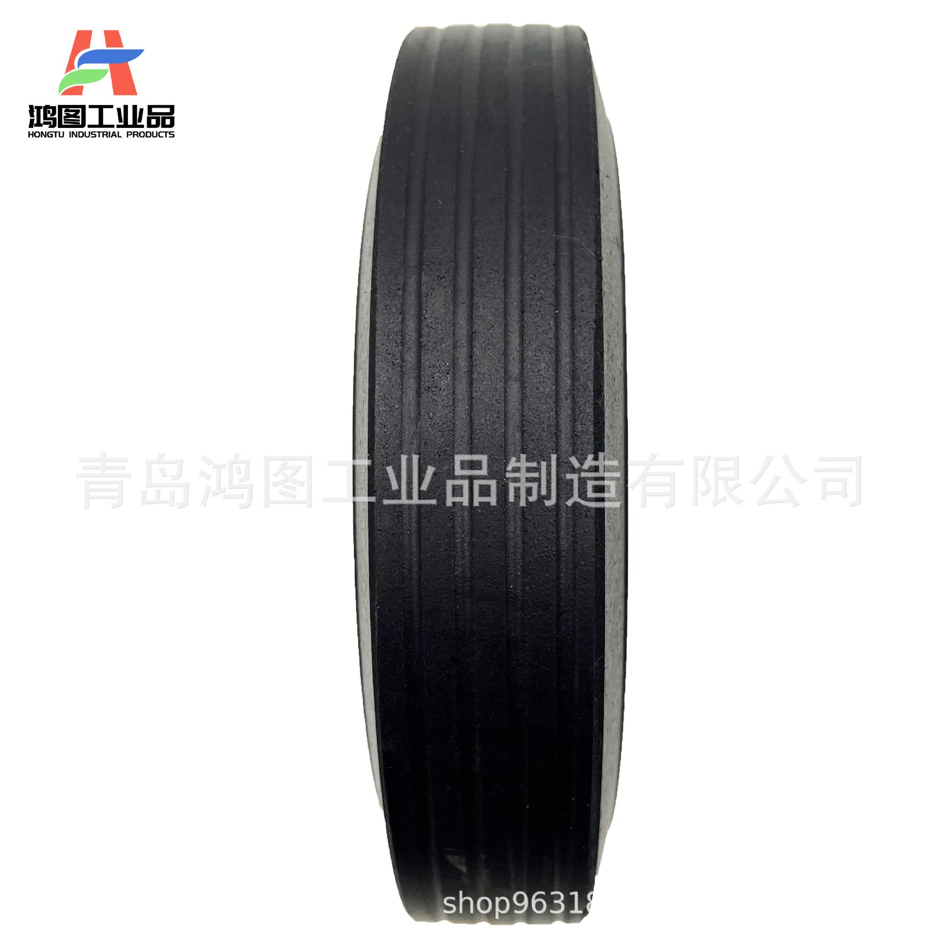 10寸10x2.5胶粉轮红轮辐 (3)