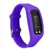 Reloj pulsera podómetro electrónico de silicona más vendido transfronterizo, podómetro multifuncional con pantalla electrónica, disponible al por mayor, se puede imprimir con logo