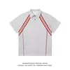 Camisa Polo Retro de Retazos y Bloques de Color para Hombre, Manga Corta, Verano 2026 Nueva Camiseta Casual Americana Elástica para Hombre