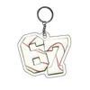 Llavero Acrílico Número 67 Tema de Fútbol Béisbol Liga de Campeones Colgante Encanto para Bolso Fabricante Directo Mayorista