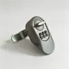 Cerradura de combinación de tres dígitos con asa para casilleros, zapateros, cajones, cerraduras electrónicas y archivadores