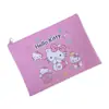 Bolsa para Archivos A5 de Hello Kitty, Bolsa de Almacenamiento de Papelería para Estudio, Bolsa de Archivos Impermeable Linda de Dibujos Animados para Estudiantes, Bolsa de Almacenamiento de Gato Kt