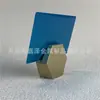 Soporte de Tarjeta de Presentación Base Sólida de Aleación de Aluminio Personalizado CNC Soporte de Exhibición de Aluminio para Menú de Hotel