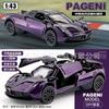 Popular Transfronteiriço 1:43 Modelo de Carro Esportivo de Liga de Três Portas Carro de Brinquedo de Puxar para Trás para Crianças Brinquedo para Menino Lote em Caixa Colorida