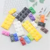 Accesorios para Joyería DIY Ensamblaje Acrílico Color Único Bloques de Construcción Llavero Colgante para Bolsa Colgante para Collar Colgante