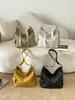 Bolso cubo tejido de gran capacidad transfronterizo, bolso de hombro casual moderno y de alta calidad, bolso cruzado moderno y versátil para el trabajo