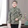 Ropa de Abrigo de Primavera y Otoño para Mujeres de Mediana Edad y Mayores con Cuello Alto, Ropa para Madres, Tops Cálidos de Terciopelo, Ropa para Mujeres