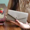 Billetera Larga de Cuero Genuino para Mujer Multifuncional de Gran Capacidad 2024 Nuevo Estilo Elegante Bolso de Mano Pequeño para Teléfono Móvil Billetera