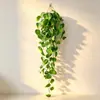 Amazon Vime de Eucalipto Artificial Mandala Planta Suspensa Folhagem Videira Decoração de Casa Galho Único