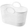 Cesta de mano de plástico hueca Wanchang cesta de lavandería cesta de compras nueva creativa cesta de almacenamiento para artículos varios del hogar
