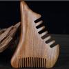 Peine de masaje de sándalo verde para la cabeza, raspado de meridianos, peine de masaje multifuncional monstruo para ancianos, peine para el cabello, peine de sándalo al por mayor