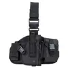Amazon Funda de Pistola Combinada Correa para Cinturón de Pierna Funda de Extracción Rápida Accesorio para Deportes al Aire Libre Bolsa de Almacenamiento Equipo de Camuflaje Cs Personalización