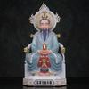 Estatua de Taisu Laojun Imitación Mármol Blanco Estatua de los Tres Puros Tres Puros Patriarca Taoísta Pangu Lingbao Tianzun