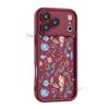 Capa de Celular iPhone 17 com Atmosfera de Nicho Floral Morandi, Skin Personalizável Amigável à Pele, Capa Protetora Macia Fosca Anti-Queda