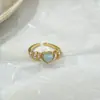 Anel Minimalista de Zircônia Nicho High-End Vintage Anel para Dedo Indicador Joia Versátil de Moda de Luxo Leve
