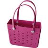 Bolsa de Ombro Feminina de Grande Capacidade Bolsa de Lavar para Viagem ao Ar Livre Bolsa Portátil de Armazenamento Bolsa de Praia e Natação em EVA