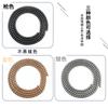 Suministro transfronterizo cadena de caja electrochapada diy accesorios de equipaje estilo coreano cadena colgante para hombres y mujeres cadena quilla cuadrada