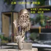 Decoración de Sala de Té con Flores para Jardinería Estilo Chino, Adorno para Acuario Sakyamuni, Figura de Buda para Entrada del Hogar