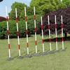 Aviso Rod Futebol Basquete Treinamento Obstáculo Ao redor Rod Driving School Treinamento Aprendizagem Car Rod Red and White Rod Around Rod Sign Rod Corner Flag