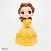 Decoraciones para Pastel del Día del Niño Adornos Topper de Cumpleaños Accesorios Inserts de Repostería de Princesa Escena de Cumpleaños de Princesa Elsa