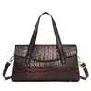 Bolso Transfronterizo para Mujer Bolso de Mujer Nuevo Estilo Moda Femenina Bolso de Hombro Cruzado de Cocodrilo Bolso de Mano de Gran Capacidad
