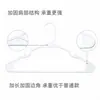 Perchas blancas de plástico duradero antideslizantes para el hogar, hechas a medida según muestra, diseño tubular con gancho