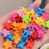 Clip para el Cabello de Dibujos Animados de Colores Dulces Popular Transfronterizo Clip para el Cabello de Plástico Pequeño Pinza para el Cabello Accesorios de Peinado para Cabello Trenzado DIY