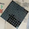 Mosaicos de vidrio cristalino piezas pequeñas para paredes de fondo, baño, pegatinas para paredes de piscina, estanque de peces autoadhesivo, rompecabezas de piscina