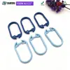 Venta al por mayor de fábrica Anillo de cortina tipo C Gancho único Anillo para cortina de ducha Gancho de plástico Accesorios para cortinas blancos Múltiples especificaciones