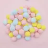 Bola de pelo de alta elasticidad de color material de producción creativo diy para jardín de infantes de niños bola de bola de pelo pequeño de color decoración de bola de pelo