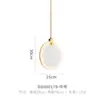Lustre todo em cobre com mármore espanhol, iluminação de luxo transfronteiriça para escada de villa duplex, luminária giratória para átrio de sala de estar