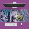 Mouse Pad Oversized Graffiti de Rua Teclado de Computador Pad Meninos Animação Jogo Borda Espessada Mouse Pad E-sports
