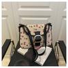 Bolsa de Ombro para Mulheres, High-End, Bolsa Transversal Versátil para o Dia a Dia, Grande Capacidade, Nova Bolsa Feminina para Comércio Exterior Transfronteiriço, Bolsa Quadrada Pequena Retrô