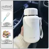 Taza Termo Simple de Acero Inoxidable 316 para Estudiantes, Diámetro Grande, Gran Capacidad, Adecuada para Hombres y Mujeres, para Preparar Té, Termo para Coche