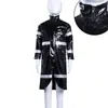 Traje Cosplay Mom Weper Fantasma Wybielovat Adulto Niños Chaqueta de Cuero Cosplay Halloween Disfraz de Performance
