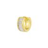 Brincos de argola luxuosos com microcravação de zircônias, estilo europeu e americano, sucesso de vendas internacionais, perfeitos para o dia a dia feminino. Joias exclusivas.