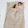 Saco de dormir para adultos, portátil, de viaje, resistente a la suciedad, para todas las estaciones, para uso individual o doble, para exteriores, para hotel.