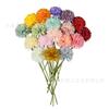 Decoración de Boda Simulación Crisantemo Individual de Ping Pong Flor Artificial Falsa Sala de Estar Diente de León Individual Guía de Camino Flor Decorativa Juanhua