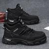 Botas Calzado de Hombre 2024 Nuevo Otoño Antideslizante Impermeable Resistente al Desgaste Botas de Trabajo Deportivas de Caña Alta para Hombre para Exteriores