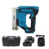 Pistola de Clavos Eléctrica Inalámbrica de Batería de Litio para Comercio Exterior, Clavadora Automática de Disparo Único, Pistola Engrapadora para Carpintería, Pistola de Clavos Rectos, Compatible con Batería Makita