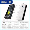 Herraje de Resorte de Piso para Puerta de Vidrio Minimalista Sin Marco 220B Accesorios para Puerta de Vidrio Templado Acero Inoxidable Universal