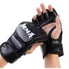 Guantes de Boxeo de Medio Dedo para Adulto, Guantes de Sanda Muay Thai, Guantes de Lucha para Hombre y Mujer, Guantes para Saco de Boxeo para Adulto, Modernos