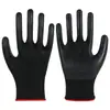 Guantes de Nitrilo Resistentes al Desgaste con Pantalla Táctil, Guantes Sumergidos Antideslizantes para Trabajo en Obra, Venta al por Mayor por el Fabricante N518 Guantes de Protección Laboral