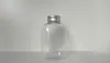 Botellas desechables listas para usar del fabricante, Latas de plástico transparente para envasado de vino y té con leche, Galletas, Latas selladas para alimentos