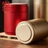 Latas de Empaque de Té de Alta Gama, Cajas de Empaque de Té Grandes y Pequeñas, Latas Vacías de Empaque Selladas Estándar para Té Pu'Er y Té Dancong