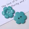 Nuevos Botones de Flor de Ciruelo de Colores Dulces DIY Botones para Ropa Infantil Botones de Camisa Accesorios para el Cabello Pasadores Parche de Pasador Accesorios