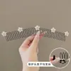 Herramienta de Estilismo para el Cabello con Forma de Flor de Camelia para Fijar el Cabello Suelto, Pinza Invisible para el Cabello para Flequillo y Parte Trasera de la Cabeza, Accesorio para el Cabello