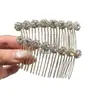 Peine para el cabello de girasol con diamantes brillantes de lujo ligero estilo coreano para mujer, pasador de flequillo exquisito y sofisticado