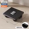 Apoio para os Pés de Escritório, Banquinho Desmontável e Ajustável, Apoio para os Pés sob a Mesa, Artefato Anti-Cruzar as Pernas, Almofada de Apoio para os Pés